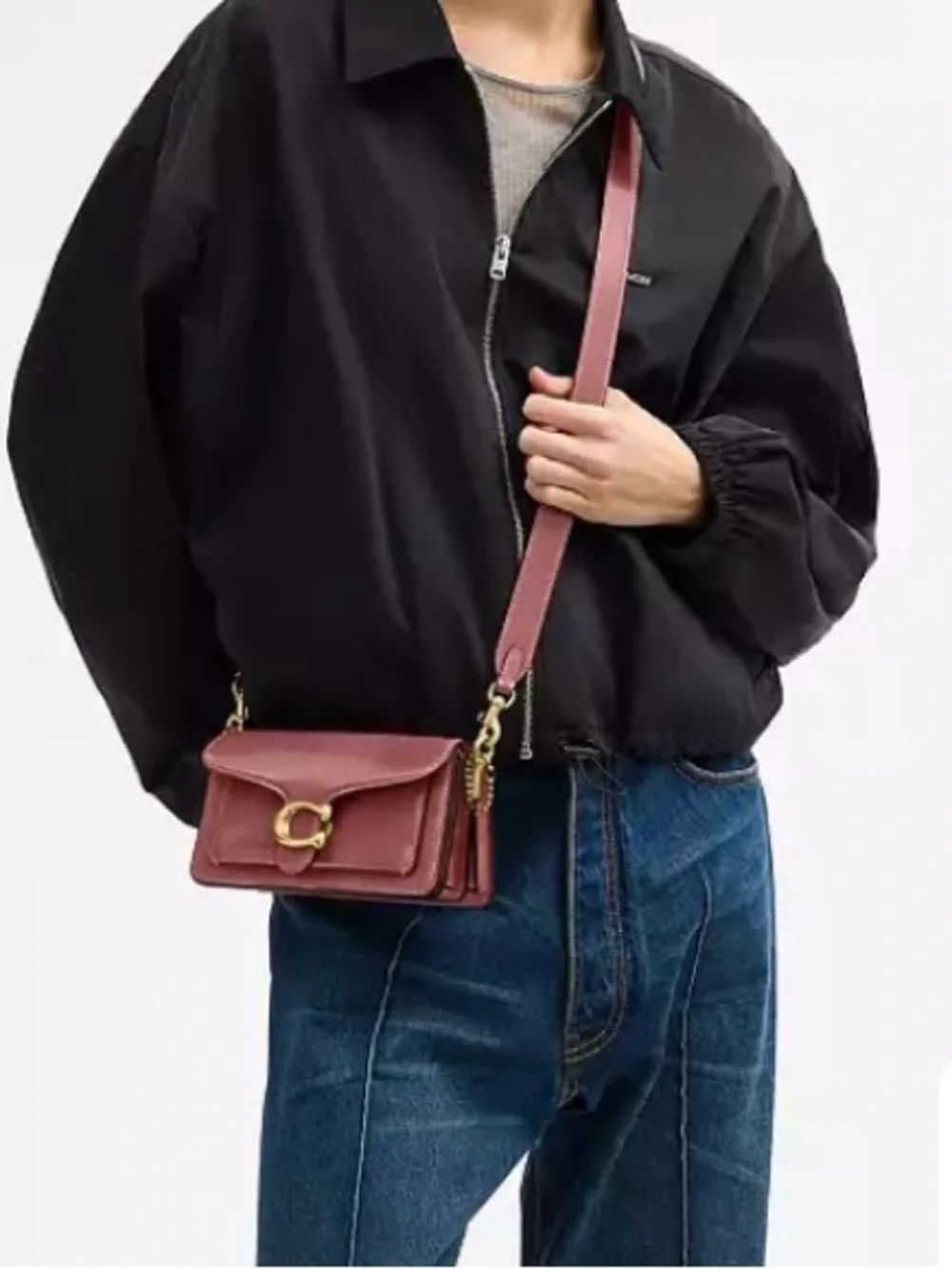 Coach Tabby Shoulder Bag 20 Peony/Brass